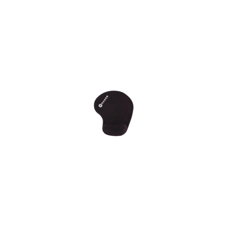 Mousepad con soporte Naceb de Gel NA-549 color Negro
