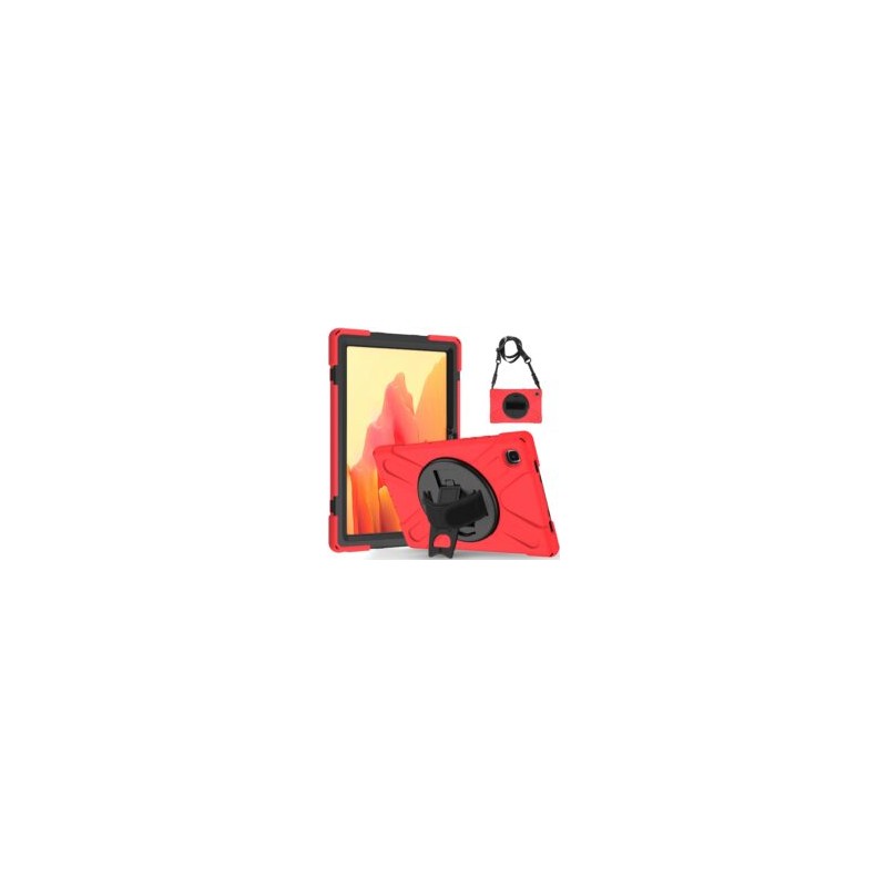 Protector Survivor con Correa para Tableta  A7 Color Rojo
