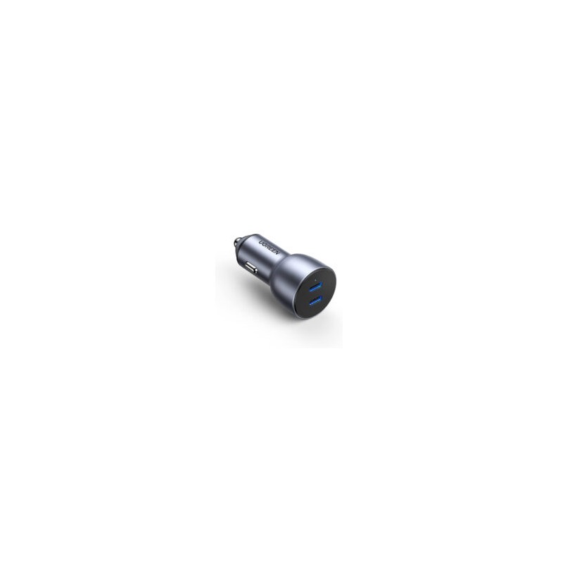 Cargador de coche usb doble Ugreen Gris USB A y C