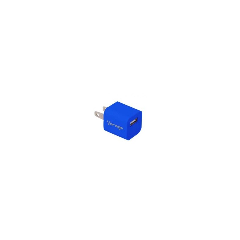 Cargador Vorago USB AU-105 Color Azul 100V-240V