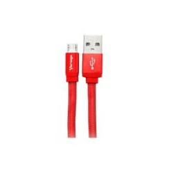 Cable Vorago CAB-113 USB a Micro USB Rojo 1Mt