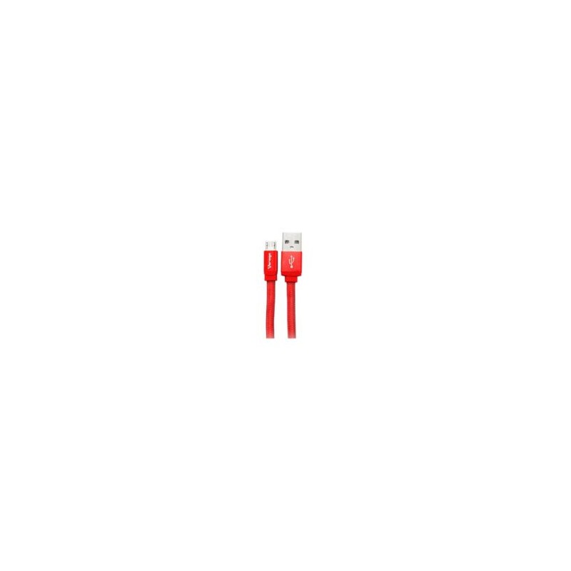 Cable Vorago CAB-113 USB a Micro USB Rojo 1Mt