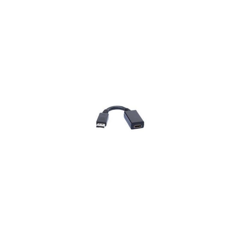 Convertidor Display Port a HDMI (DPTOHDMI) Color Negro