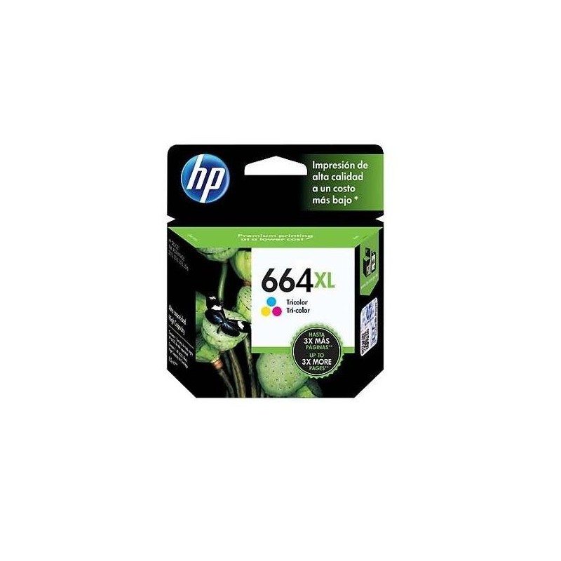 Cartucho de Tinta 664XL Tricolor.