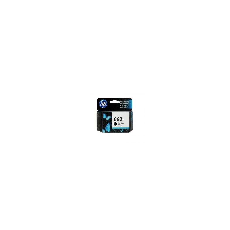 Cartucho de Tinta HP #662 Negro CZ103A