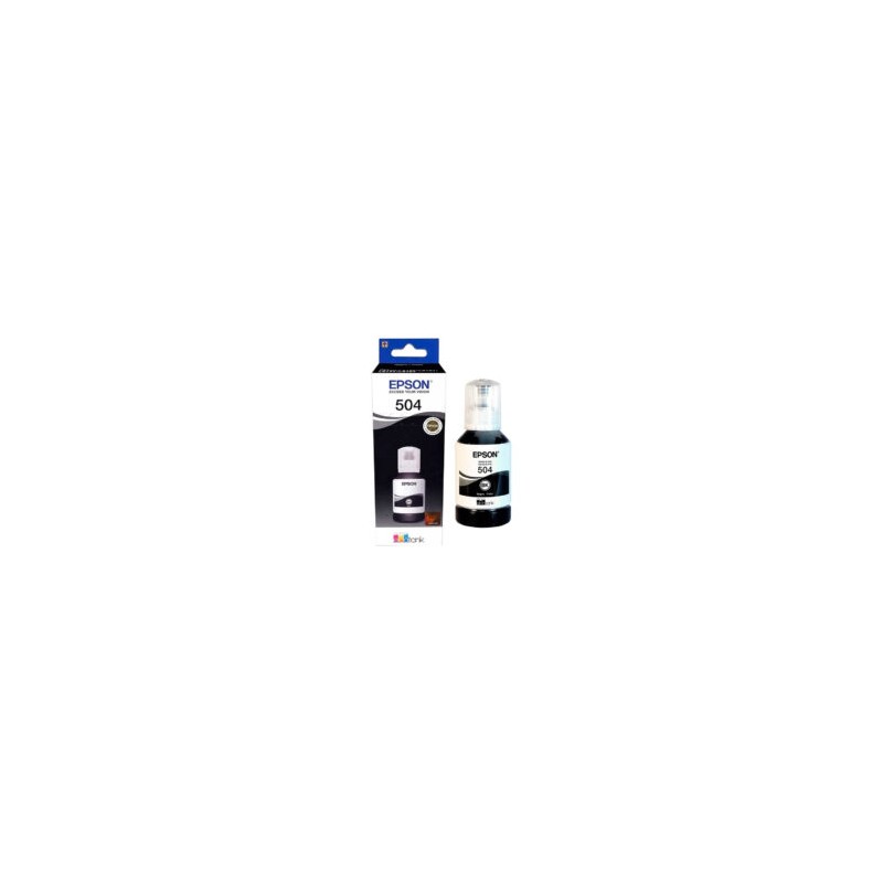 Tanque de Tinta Eco Tank Epson T504120 Negro