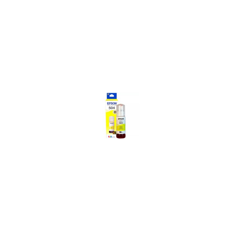 Tanque de Tinta Eco Tank Epson T504420 Amarillo