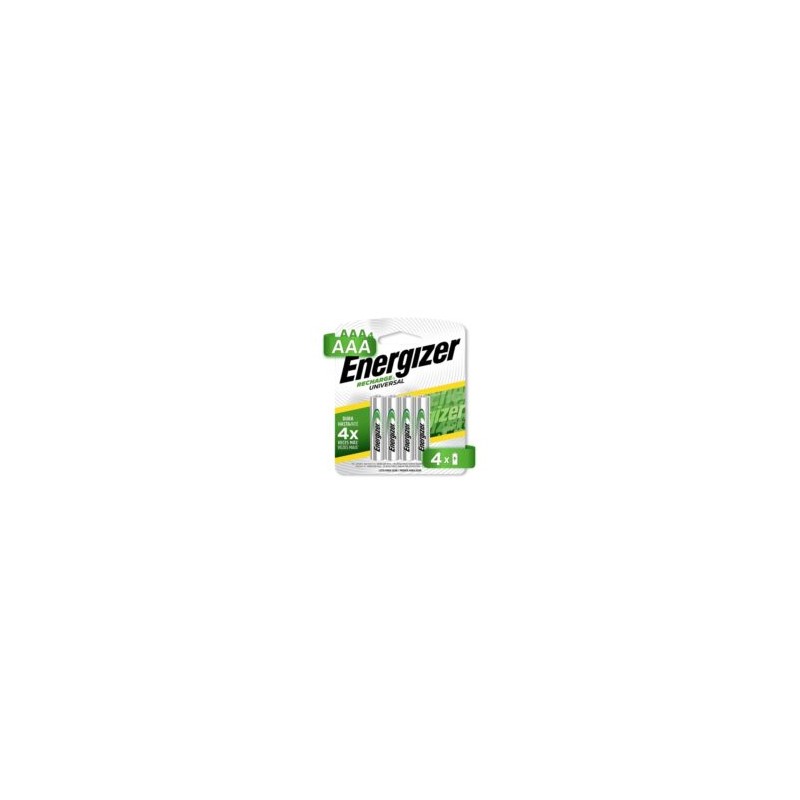 Pila Energizer AAA Recargable (4 piezas)