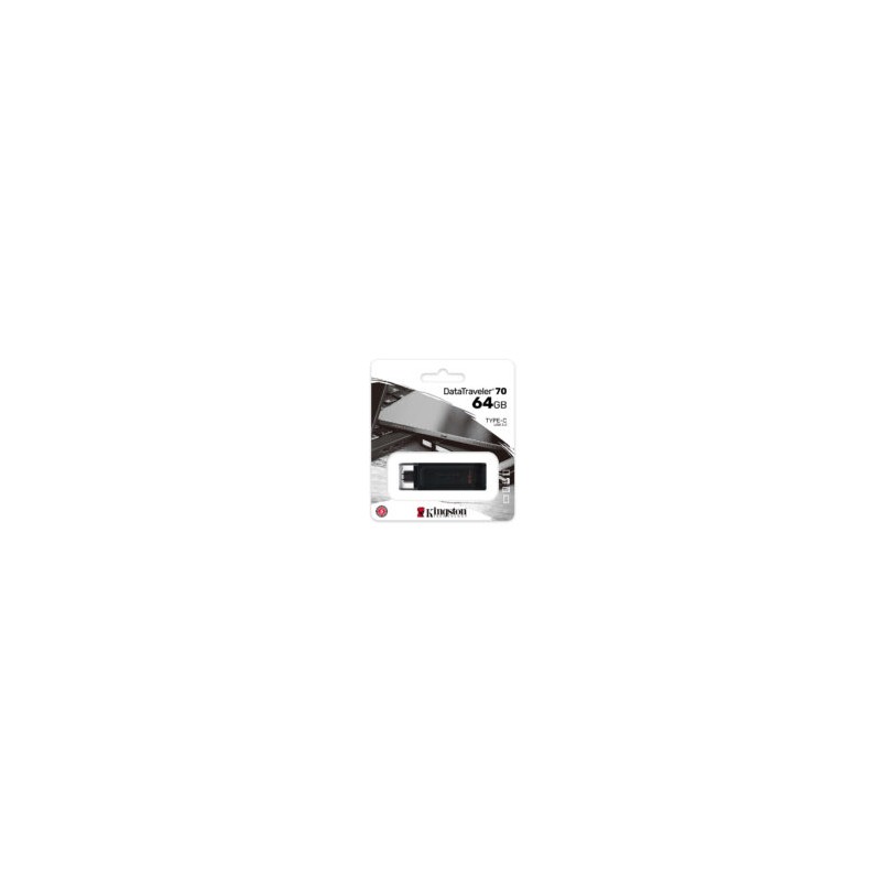 Memoria Flash Kingston 64GB USB-C 3.2 GEN1 DT70-64GB