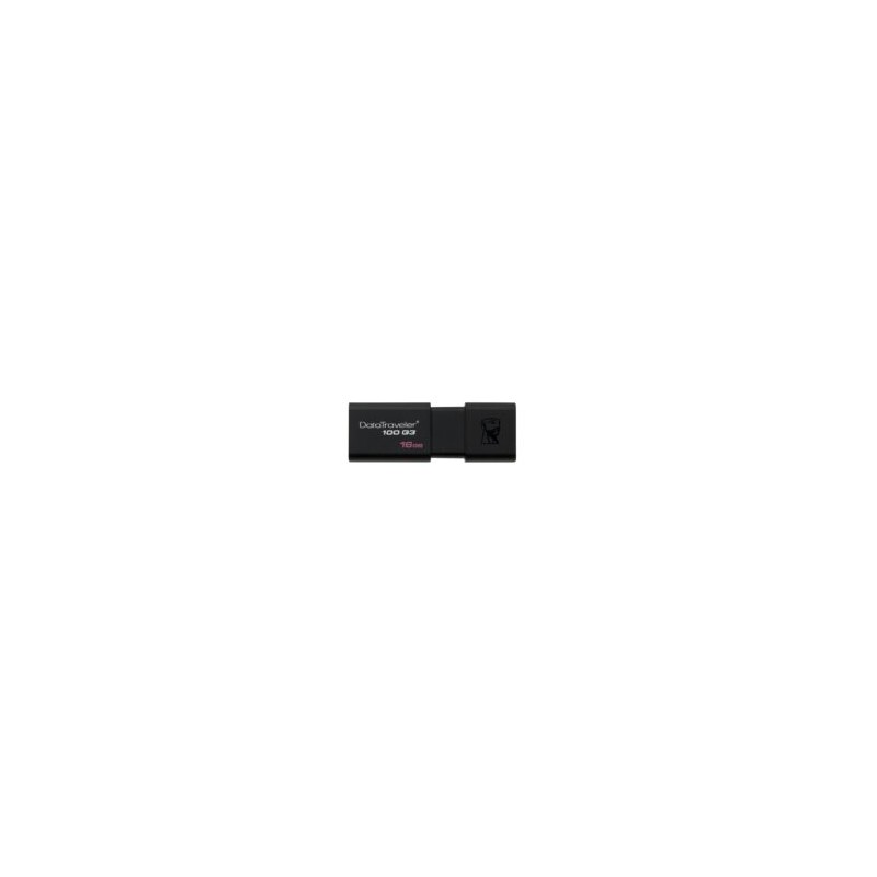 Memoria USB Kingston 16GB 3.0 DT100 G3 Negro