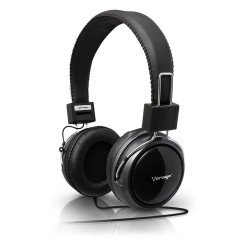 Audifonos con Diadema Vorago HP-300C color Negro.