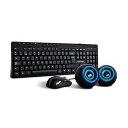 Kit de Teclado, Mouse y Bocinas Vorago KMS-104