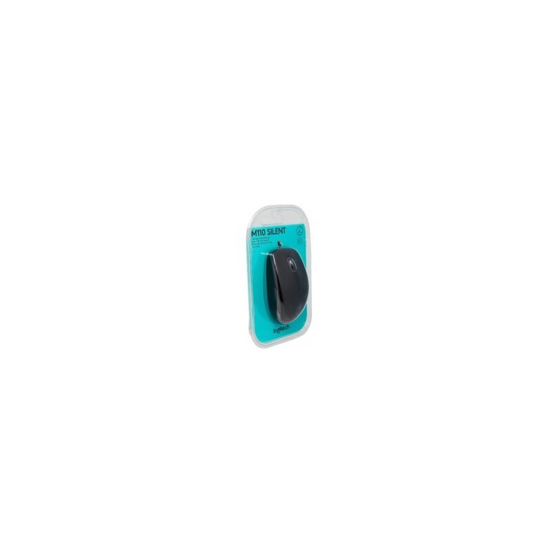 Mouse Logitech M110 Alambrico Silent Color Gris