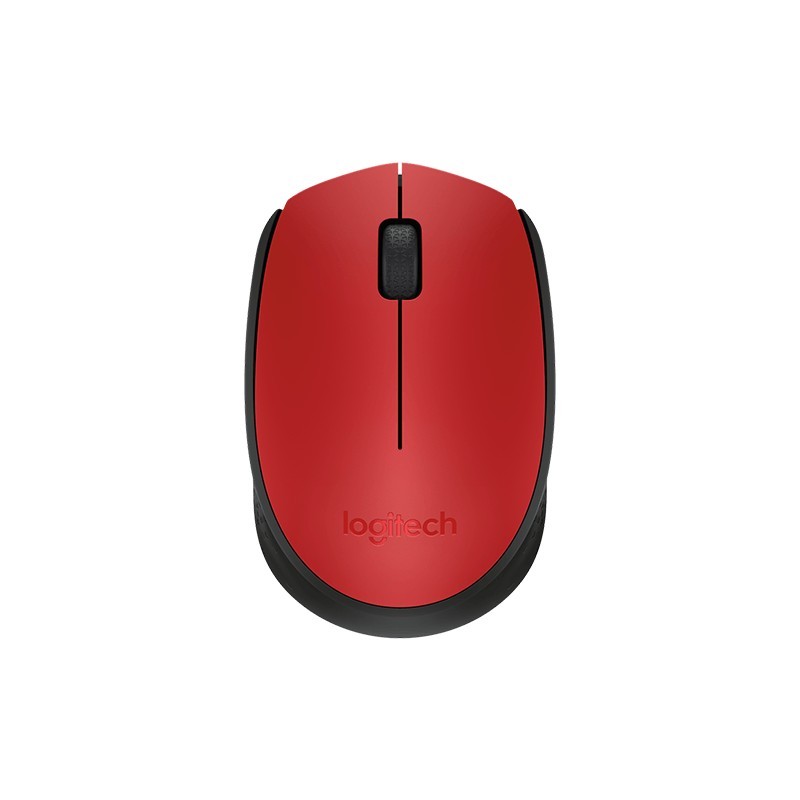 Mouse Logitech M170 Inalámbrico Rojo, 910-004639