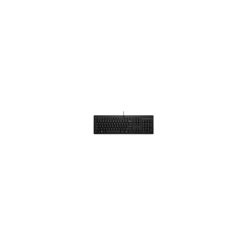 Teclado Alámbrico HP 266C9AA Color Negro